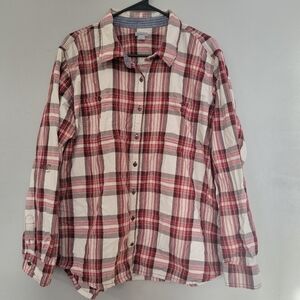Womens Carhartt Plaid Shirt
